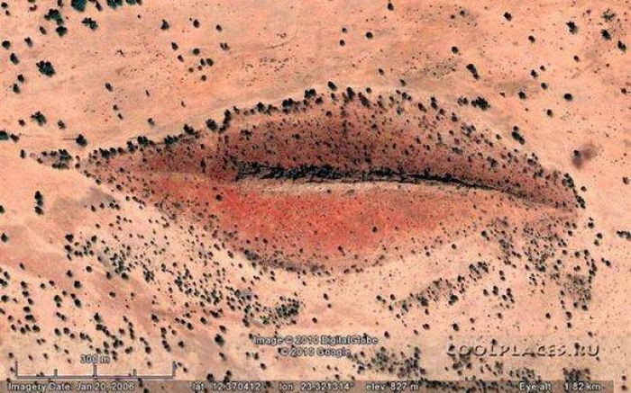 Прикольные места на планете, которые можно рассмотреть на Google Earth (20 фото)