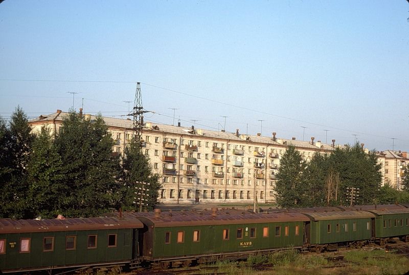 1130 СССР из окна поезда в 1975 году 