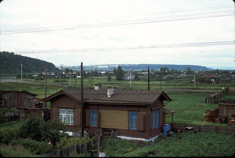 1921 СССР из окна поезда в 1975 году 