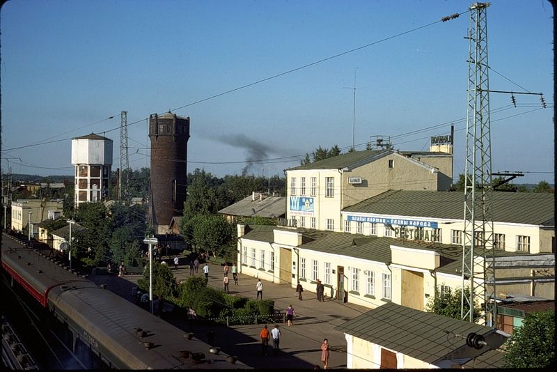 3118 СССР из окна поезда в 1975 году 