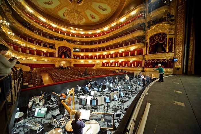 Государственный Большой Академический Театр. Четыре дня до открытия. (49 фото)
