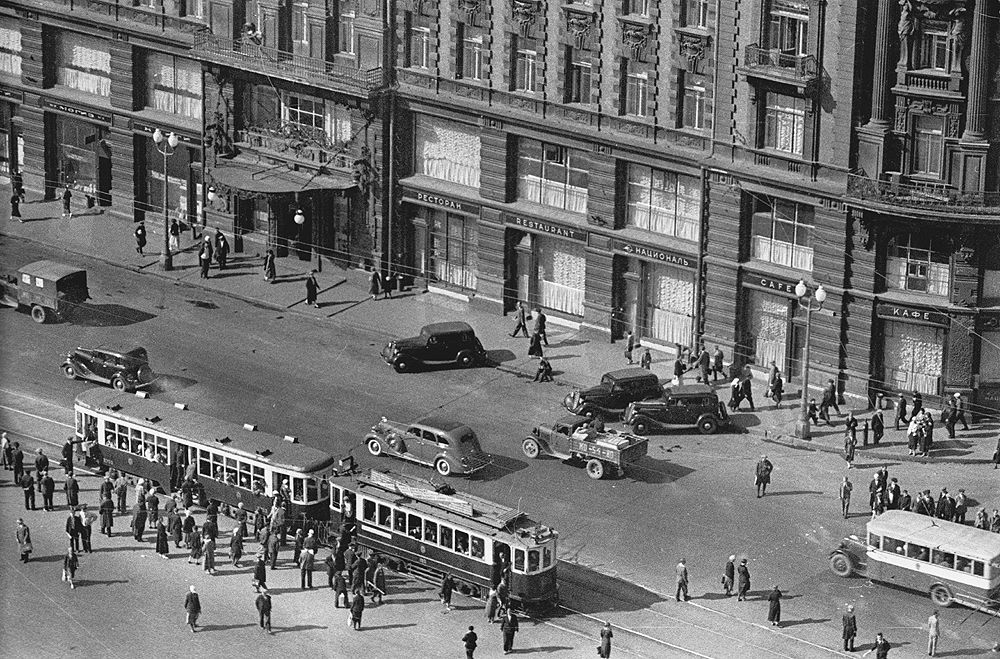 Фото довоенной москвы