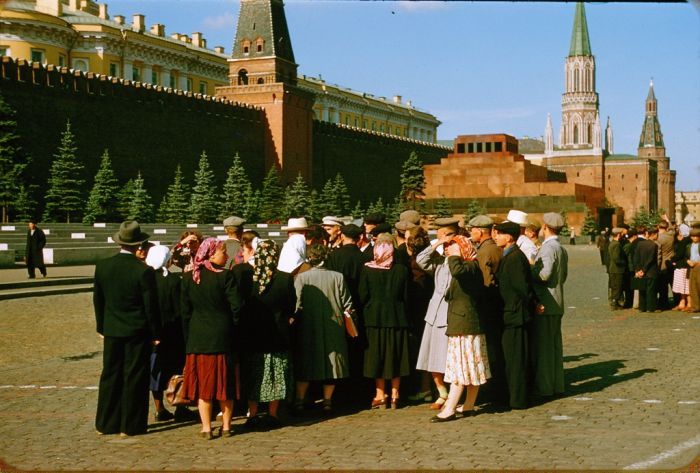 Москва 1956 года на фотографиях французского туриста (66 фото)