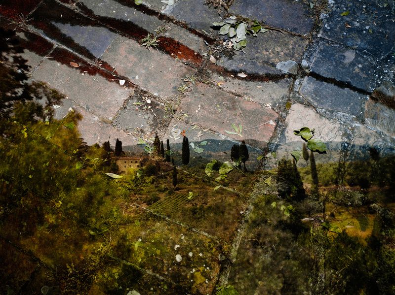 Снимок пейзажа у Флоренции, сделанный с помощью камеры-палатки. (© Abelardo Morell)