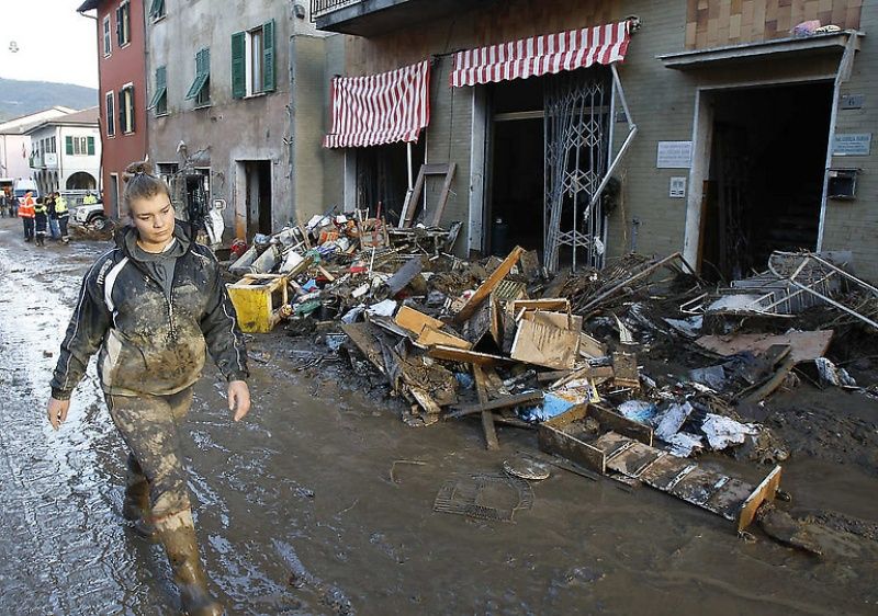 italy14 Наводнение в северо западной Италии