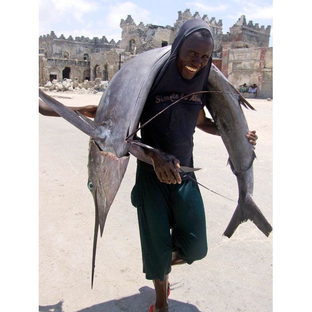 Сомалийские рыбаки (30 фото)