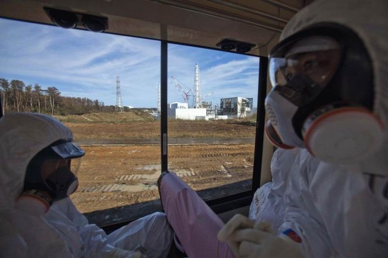 Визит на атомную станцию «Фукусима» в Японии (67 фотографий), photo:40