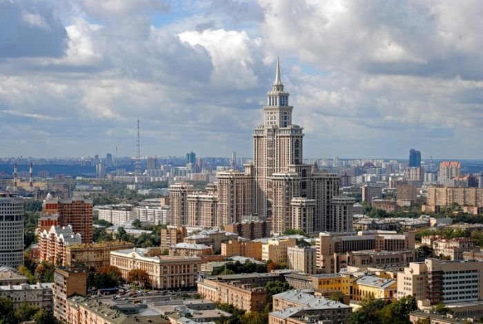 Москва с высоты птичьего полета (27 фото)