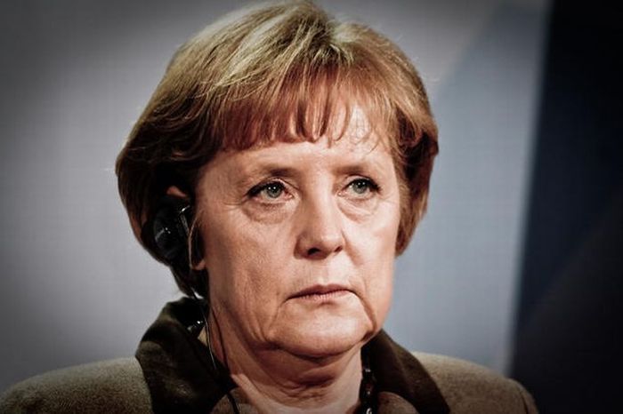 Ангела Меркель, такую вы ее еще не видели (5 фото)