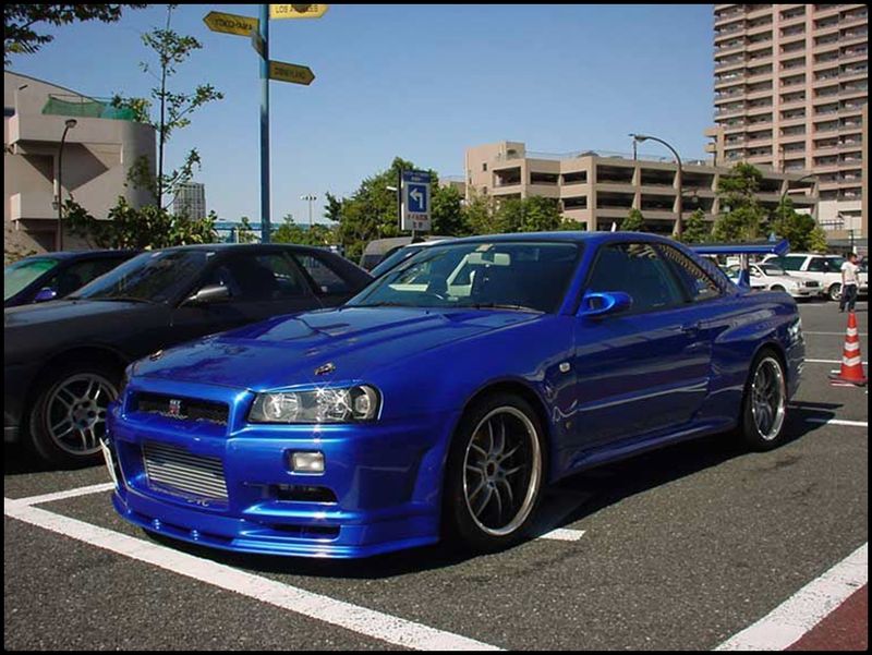 Nissan skyline r34 gtr фото