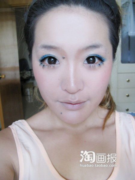 Чудеса китайского макияжа (31 фото)