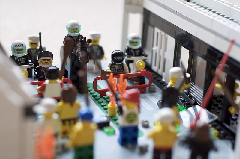 События 2011 года в Lego-интерпретации (15 фото)