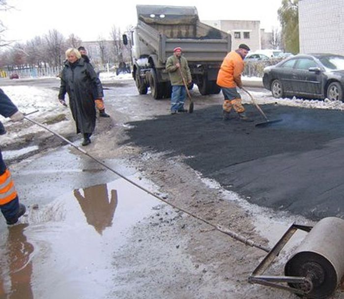 Смешные картинки про дорожников